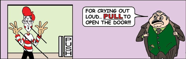 Original cartoon for Are You Doing the Basics Brilliantly?