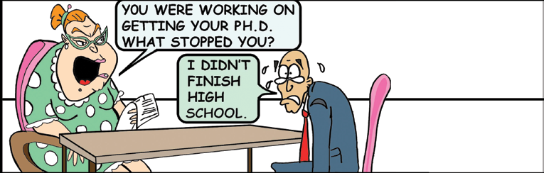 Original cartoon for Do You Have Answers to the Really Tough Questions?