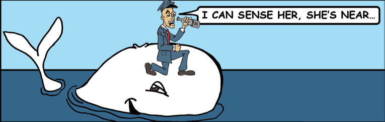 Original cartoon for Do You Know What You Are Looking For?