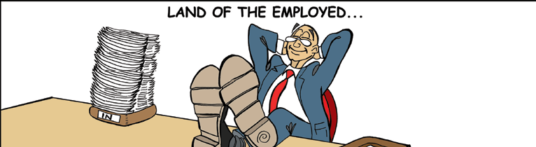 Original cartoon for What’s Next for You?
