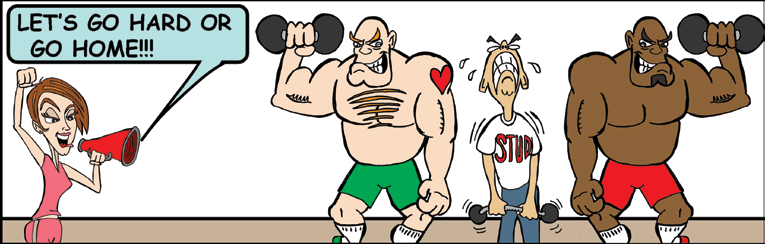 Original cartoon for Who Is Your Inspiration?